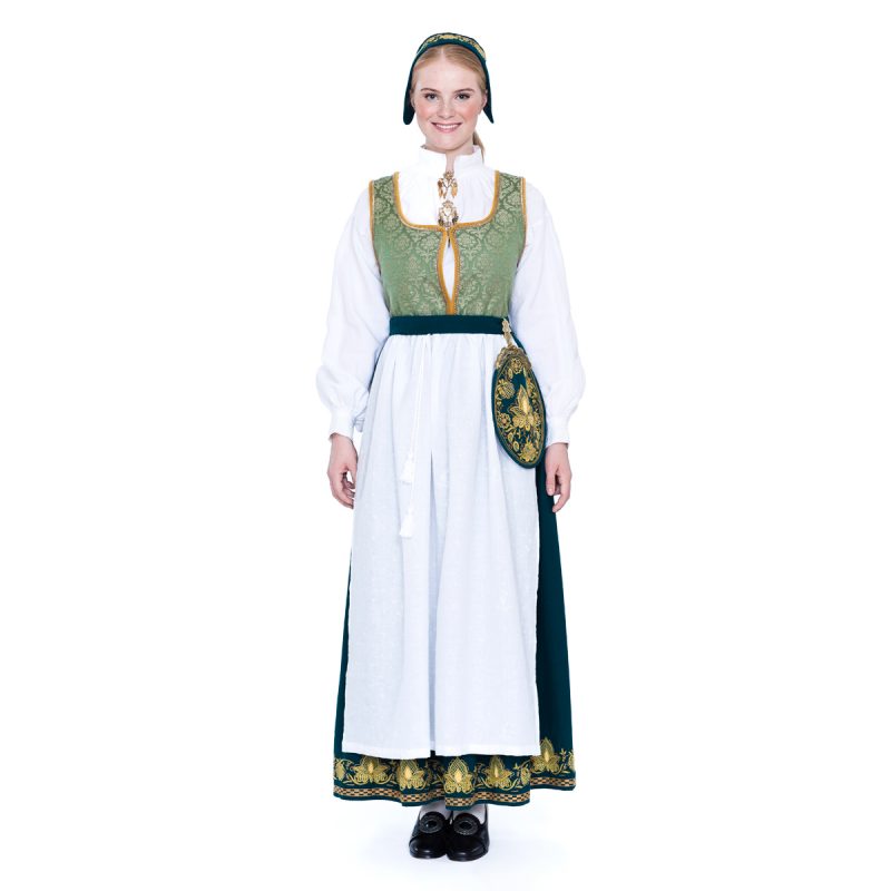 Romerike_L55_damebunad_blågrønn_grønt_liv